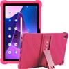 LEHEE Custodia per Lenovo Tab M10 Plus 3rd Gen 10,6 Pollice, Silicone Morbido Skin Leggero Custodia Protettiva per Bambini Supporto Cover per Lenovo Tab M10 Plus 3rd Gen 10,6 Pollice, Rosa