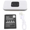 Pilipane 4G LTE Mobile WiFi router portatile Hotspot Internet ad alta velocità con batteria da 2100 mAh supporta 10 utenti Micro Sim Card per i viaggiatori Business White