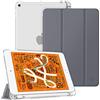 FINTIE Custodia per iPad Mini 5 (5a Generazione 2019) 7,9 Pollici | con Portapenne - Sottile Leggero Semi-Trasparente Back Cover Case Protettiva con Auto Svegliati/Sonno, Grigio Siderale