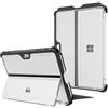 FINTIE Custodia per Microsoft Surface Go 4/3/2/1 10 Pollici | (2023 2021 2020 2018) - Antiurto Cover con Porta Penna e Rigida Kickstand, Compatibile con Type Cover Keyboard, Clear