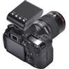 Garsent On Camera Flash Mini Torcia Digitale Portatile con Attacco a Slitta per Fotocamere DSLR, Slave Digitale Integrato e Sensore Pre-flash Automatico, per Qualsiasi