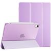 ProCase Cover iPad A16 11 Generazione 11 Pollici 2025/iPad 10 Generazione 10,9 Pollici 2022, Custodia A3354 A3355 A3356 A2696 A2757 A2777 Case Auto Sveglia/Sonno -Rosa Viola