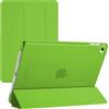 TechDealsUK Per iPad Air 2a Generazione (2014) A1566 A1567 Custodia Magnetica Intelligente con Supporto con riattivazione/Sonno Automatica per iPad Air 2 (Verde)