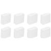 Generic 8pcs Porta USB Anti Polvere TPU USB Tipo A Femmina Porte Protettive Protezioni per PC Laptop, Trasparente