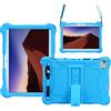 AKNICI Custodia per P20S/M40S/M40 Pro/P20HD/M40,Blackview Tab8/Tab 9/Tab 10/Tab10 Pro,YESTEL T5,DUODUOGO 10.1,Pritom L10,AOYODKG A3,BENEVE M1038,Oangcc A6,qunyiCO Y20,SGIN X10,AUZMAI 10.1, Cielo Blu