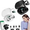 Gienslru Talkbuds - Traduttore Ai, auricolari con traduzione in tempo reale, 144 lingue e accenti, traduttore bidirezionale, auricolari Bluetooth, auricolari impermeabili IPX5, comandi touch, per viaggi e