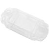 Generic Custodia completa trasparente per console di gioco PSP 1000 antiurto antigraffio copertura protettiva rigida con staffa film materiale PC Shell trasparente