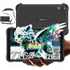 Ulefone Rugking Pad Pro 4G Rugged Tablet 8.0 pollici, Android 16 16GB+128GB/2TB Tablette in Offerta,7100mAh, IP68/IP69K Robusto Tablet, 5G WIFI/OTG/GPS/NFC/FM/Face ID, 2 Altoparlanti Stereo, Nero