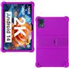 AKNICI Custodia Silicone per DOOGEE T20S / DOOGEE T20 Tablet 10.4 Pollici, Protettiva Cover con Supporto Integrato per DOOGEE T20S / DOOGEE T20 Tablet 10.4 Pollici, Viola