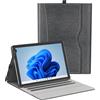 SSS·GRGB Custodia per Microsoft Surface Pro 7/Pro 7+/ Pro 6/Pro 5/Pro 4 da 12,3, con porta pennino e tasca, compatibile con tastiera con cover di tipo, colore nero