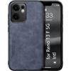 Kepuch Silklike Cover per Oppo Reno 13 F 5G Intl - Custodia Case Piastra Metallica Incorporata - Blu