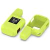 QJONSIU Cover Compatibile con Garmin inReach Mini 2, Antichoc Protettiva in Morbido Silicone Case, Portabile, Antigraffi-verde brillante
