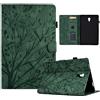 Bxithnr® Custodia per Samsung Galaxy Tab A 10.5 2018 SM-T590/T595, [Slim Shell] Sottile Leggero Cover Guscio Protettivo in Pelle PU con Auto Sonno/Sveglia Funzione e Slot per Scheda - Verde
