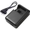 KWTOUL NB-10L Caricabatterie Compatibile con Canon CB-2LC CB-2LCC CB-2LCE | PowerShot SX40 HS SX50 HS SX60 HS G1X G3X G15 G16 telecamera