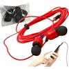 Générique Auricolari in-ear con cavo lungo - microstereo cablato da 3 m, cuffie antirumore di alta qualità, suono di bassi profondi, ideali per karaoke in rete, registrazione in studio