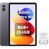 XIAOMI REDMI Pad 2 Pro,8+256 GB,12,1 2,5 K 120 Hz,batteria gigante da 12000 mAh (tipo), processore 4 nm,connettività continua,grigio grafite,WiFi,incluso cuffie smart incluse Bianco