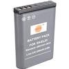 DSTE EN-EL23 Batteria di ricambio compatibile con fotocamera digitale Nikon EN-EL23 Coolpix P600 S810c P900S