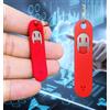 Generic 2 strumenti per la rimozione della scheda SIM, per sbloccare chip e scheda SIM, con portachiavi staccabile, per smartphone (bianco, 4,6 x 1,2 cm)