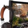 Generic Supporto per cuffie - Supporto da tavolo per computer, supporto adesivo per cuffie cablate e wireless, gancio salvaspazio per cuffie, per giochi, ufficio e uso domestico