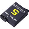 KWTOUL Osmo Action Batteria 1950mAh Compatibile con Osmo Action 5 Pro | Osmo Action 4, Osmo Action 3