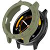 GIOPUEY Cover per Garmin Venu 3 45mm, TPU Silicone Premium Morbido e Leggero Protettiva Case Cover, Antiurto&Caduta Custodia - Green