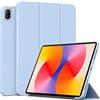 MGUEIAO Cover Compatibile con Huawei MatePad 11.5 2025, Custodia in Pelle PU Ultrasottile con Supporto Trifold, Retro in TPU Morbido, Antiurto - Light Blue
