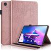 Succtopy Custodia per Lenovo Tab M10 3rd Gen 10.1 2022,Cover in Pelle PU Flip Portafoglio con Porta Penna,Custodia Protettiva con Slot Card per Lenovo Tab M10 3rd Gen 10.1 TB-328FU/TB-328XU,Oro Rosa