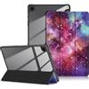 DINGGUAGUA Custodia per Samsung Galaxy Tab A9+/A9 Plus 11 Pollici 2023 SM-X210/X216/X218 Tablet,Antiurto Sottile Cover Posteriore Trasparente,Galaxy