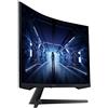 Samsung Monitor Gaming Odyssey G5 (C27G55), Curvo (1000R), 27, 2560x1440 (WQHD 2K), HDR10, VA, 144Hz, 1ms (MPRT), FreeSync Premium, HDMI, DP, Ingresso Audio, Eye Saver Mode, Flicker Free