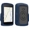 kwmobile Custodia Compatibile con Bryton Rider S510 - Cover Navigatore Bici - Bumper Antiurto per Navigatore GPS - Silicone blu scuro