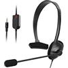 Puco Cuffia per telefono con cancellazione del rumore microfono e interruttore muto Comfort Cuffia telefonica per servizio clienti Cuffie da ufficio con microfono Usb Noise Cancelling