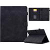 Generico DayQiQiPu Caso per Universale Tutti i Marchi Tablet 8,0 Pollici (Sotto 9 Pollici) in PU Pelle Chiusura Magnetica Flip Cover Custodie Motivo a Cuori Lettere Con Supporto Custodia, Nero
