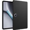 MGUEIAO Cover Compatibile con OPPO Pad Neo, Custodia Morbido TPU Silicone, Antiurto Matte Case,Black