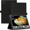 AKNICI Custodia Cover per Ulefone Tab A11 Pro/Ulefone Tab A11 Tablet 11 Pollici, Pelle PU Cover Custodia Protettiva con Cinghia di Sicurezza e Magnete e Funzione di Supporto