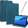 JayModCase Custodia per Huawei Mediapad M5 Lite 8 pollici Pelle PU Flip Stand Cover, Angolo di Supporto Regolabile Auto Sveglia/Sonno(Blu)