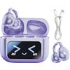 Generic Auricolari touch screen, cuffie wireless intelligenti a clip, design con cancellazione del rumore, tappi per le orecchie sportivi impermeabili, auricolari con traduzione Ai per allenamenti in palestra