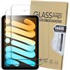 Generic Pellicola proteggi schermo per iPad mini (A17 Pro, modello 2024, 7a generazione) / mini 6 (modello 2021, 6a generazione), 8,3 pollici, pellicola in vetro temperato, confezione da 2