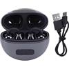 Generic Auricolari, Auricolari Wireless con Display Digitale a LED e Controllo Touch con Microfono a Cancellazione di Rumore, per la Corsa, il Nuoto, gli Sport All'aria (BLACK)