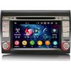 GONFEN Android 16 8-Core Autoradio Carplay & Android Auto per Fiat Bravo Radio GPS Navigatore DSP WiFi CD DVD Canbus SWC 4G WIFI RDS Bluetooth 5.0 4GB RAM 64GB ROM