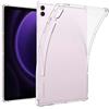 QJONSIU Cover per Samsung Galaxy Tab S10+, [Protezione Airbag] Cover Protettiva Ultrasottile, Cover Morbida in TPU Trasparente, per Samsung Galaxy Tab S10+
