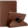Cadorabo Custodia Tablet per Huawei MediaPad T5 10 (10.1 Zoll) in BRUNO FUNGO - Copertura Protettiva in Stile Libro SENZA Auto Wake Up con Funzione Stand e Cerniera Elastico