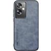 Kepuch Silklike Cover per Oppo A2 / Oppo A79 5G - Custodia Case Piastra Metallica Incorporata - Blu