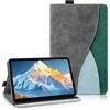 AsWant Custodia Cover per iPad (A16) 11ª/10ª Gen,Verde | Tasca Frontale,Pelle Ultra Sottile PU,Funzione Stand,Protettiva Cover per iPad A16