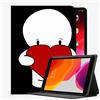 YENDOSTEEN Custodia per iPad Mini 5 2019 7.9 Pollici 5a Generazione,Cover iPad Mini5 con Porta Pencil Supporta,Disegno uomo cuore amore Riattivazione/Sospensione Automatica,Supporto per Pencil
