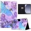 LSPCASA Custodia per Samsung Galaxy Tab A11 Plus 11 Pollici 2025 Custodia Galaxy Tab A11+Flip PU Pelle Custodia Protettiva con Stand fun Slot per Carte Tablet Custodia per Galaxy Tab A11 Plus/A11+