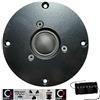Ciare 1 HT263 dome tweeter driver a cupola nero 100 watt rms 200 watt max da 11,00 cm 110 mm impedenza 8 ohm sensibilità 91 db per casa + condensatore, 1 pezzo + 5 adesivi omaggio