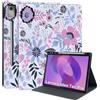 LSPCASA Custodia per Lenovo Idea Tab Pro 12.7 Pollici 2025 in pelle PU Ultrasottile Book-style Design Cover Con Portapenn e Staffa Tablet Cover per Lenovo Idea Tab Pro(TB373FU/TB375FC)-Verbena