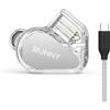 TANCHJIM BUNNY Cuffie da gaming, driver dinamico singolo a doppia camera, IEM cablati, 1DD 0.78 2pin monitor con cavità a labirinto per bassi, auricolari HIFI avanzati con microfono - USB Type C