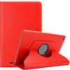 Cadorabo Custodia Tablet per Huawei MediaPad M5 / M5 PRO (10.8 Zoll) in ROSSO PAPAVERO - Copertura Protettiva in Stile Libro SENZA Auto Wake Up con Funzione Stand e Cerniera Elastico