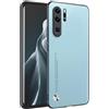 HAFFAN Custodia Cover Protettiva per Cellulare per HUAWEI P30 Pro / P30 Pro New Edition (6.47 inches), Stile Similpelle - Azzurro